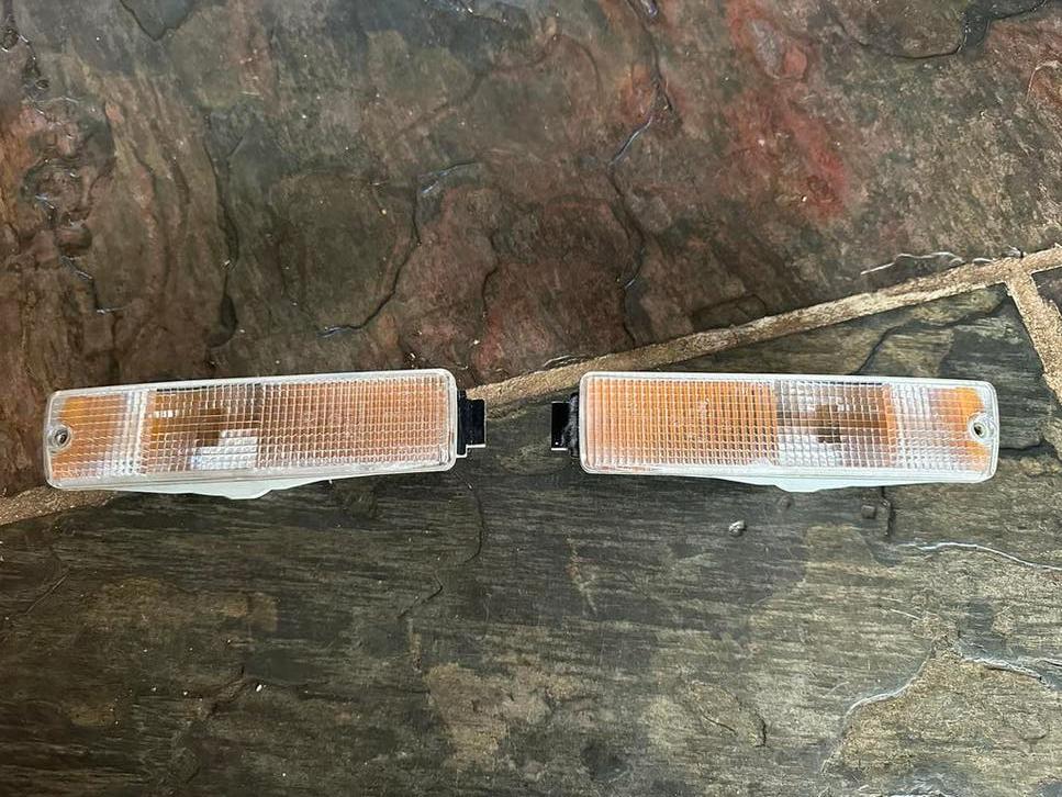 Witte Knipperlichten voor Golf MK2 met Dikke Bumpers, Ophalen of Verzenden, Gebruikt, Volkswagen