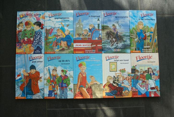 FLOORTJE..... (10 verschillende titels)., Boeken, Kinderboeken | Jeugd | onder 10 jaar, Zo goed als nieuw, Fictie algemeen, Ophalen of Verzenden