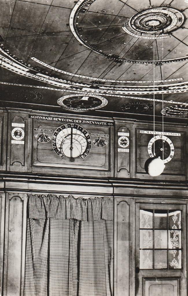 franeker- interieur planetarium, Ophalen of Verzenden, 1940 tot 1960, Friesland
