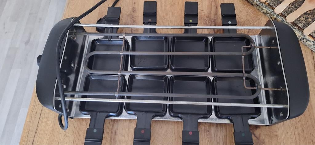Steengrill 8 personen, Ophalen of Verzenden, Zo goed als nieuw