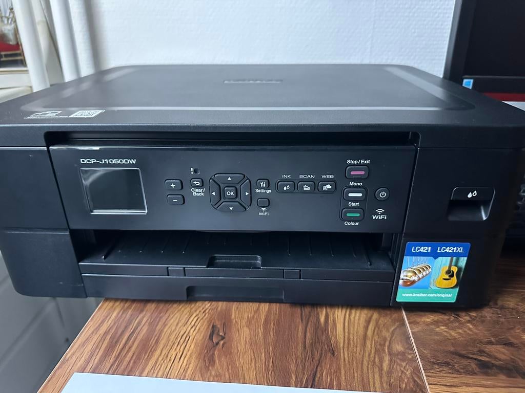 Brother Draadloze all-in-one kleureninkjetprinter, All-in-one, Ophalen of Verzenden, Zo goed als nieuw, Draadloos