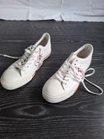 Converse leren gympen, Wit, Converse, Ophalen of Verzenden, Sneakers of Gympen