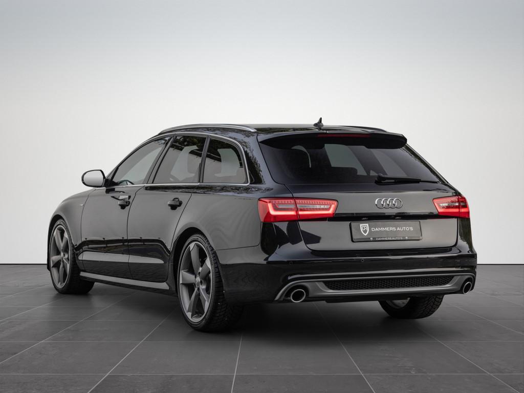 Audi A6 Avant 3.0 TFSI 300pk Quattro S-line Standkachel 20'', Auto's, Automaat, Gebruikt, 2995 cc, Zwart