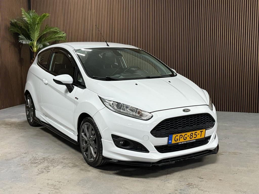 Ford Fiesta 1.0 EcoB. Sport (bj 2013), Euro 5, 125 pk, Gebruikt, Wit