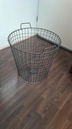 Metalen draadstaal mand, Overige materialen, Mand, Rond, Ophalen of Verzenden