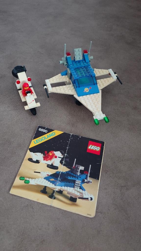 LEGO space/ Ruimte LEGO nr 6890, Compleet, Gebruikt, Lego, Ophalen of Verzenden
