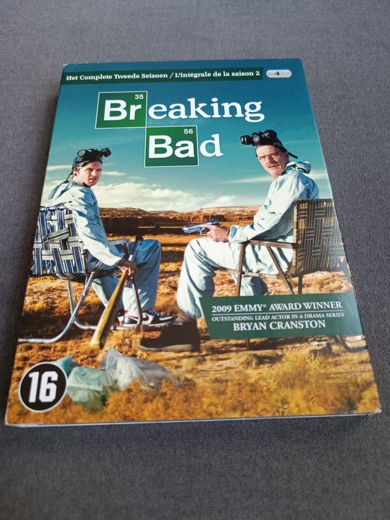 Breaking bad seizoen 2 - dvd, Vanaf 16 jaar, Ophalen of Verzenden, Zo goed als nieuw, Thriller