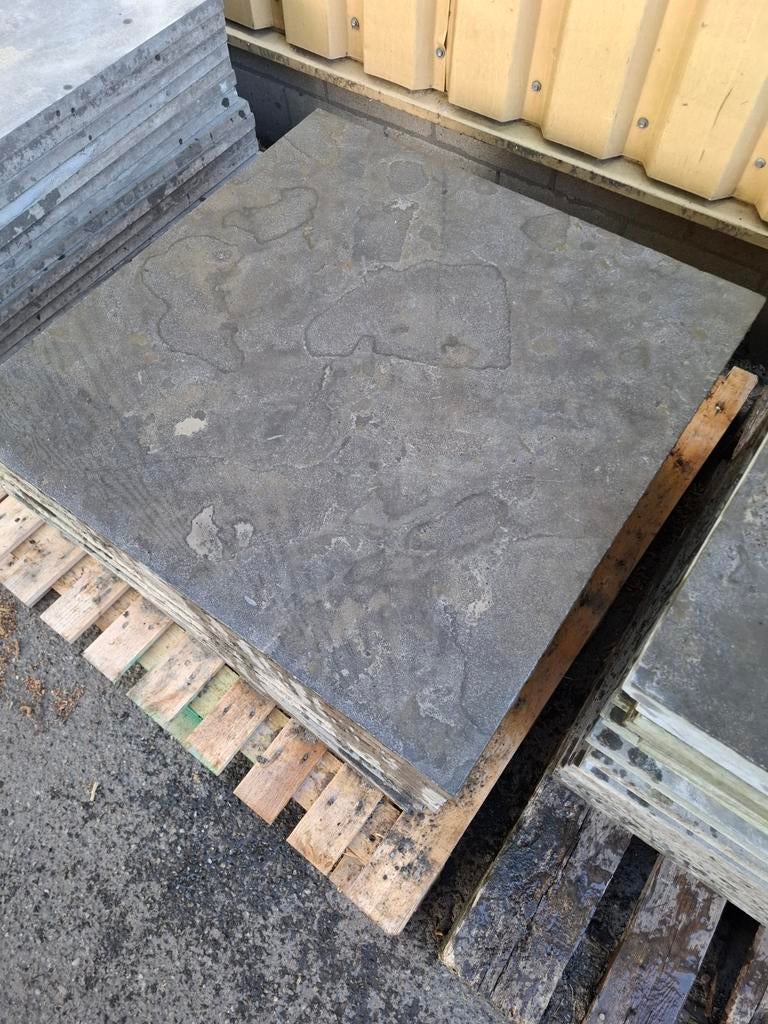 Partij chinees hardsteen natuursteen tegels 54m2, Ophalen, Gebruikt, Klinkers, Natuursteen