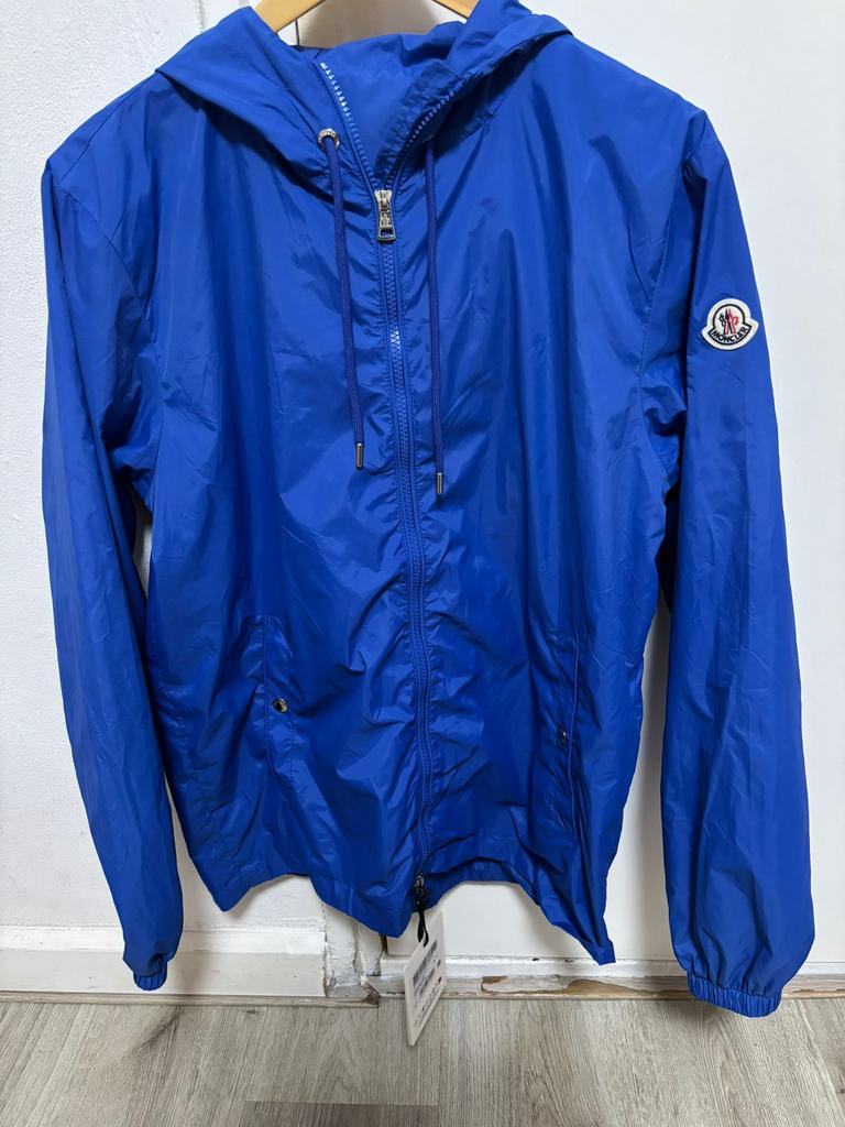 Moncler jas, Kleding | Heren, Jassen | Zomer, Ophalen of Verzenden, Nieuw, Maat 56/58 (XL), Blauw