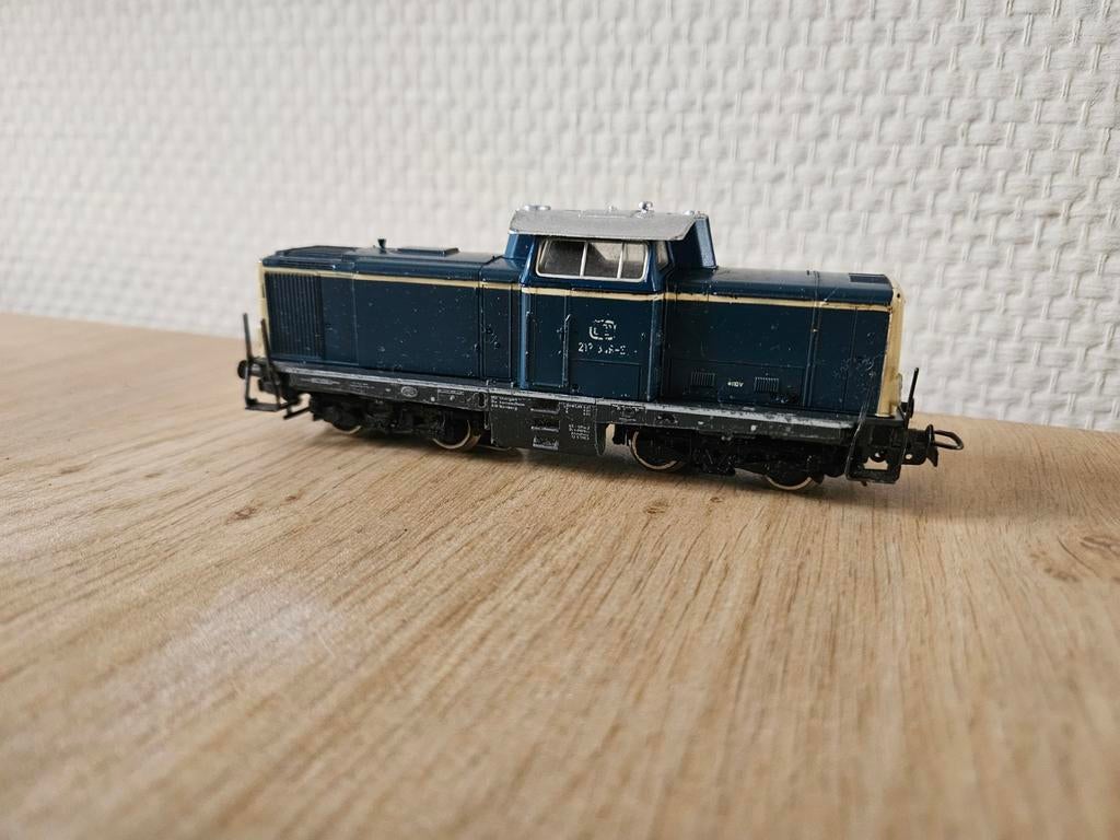 Märklin Locomotief BR 212 277-0 DB, Wisselstroom, Gebruikt, Locomotief, Ophalen of Verzenden