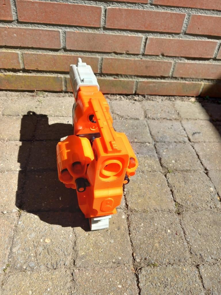 Nerf Flipfury Blaster met 12 kogels, Ophalen, Gebruikt