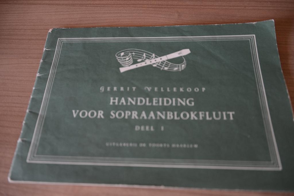 Blokfluit leren spelen. Gerrit Vellekoop., Gebruikt, Klassiek, Les of Cursus, Ophalen of Verzenden