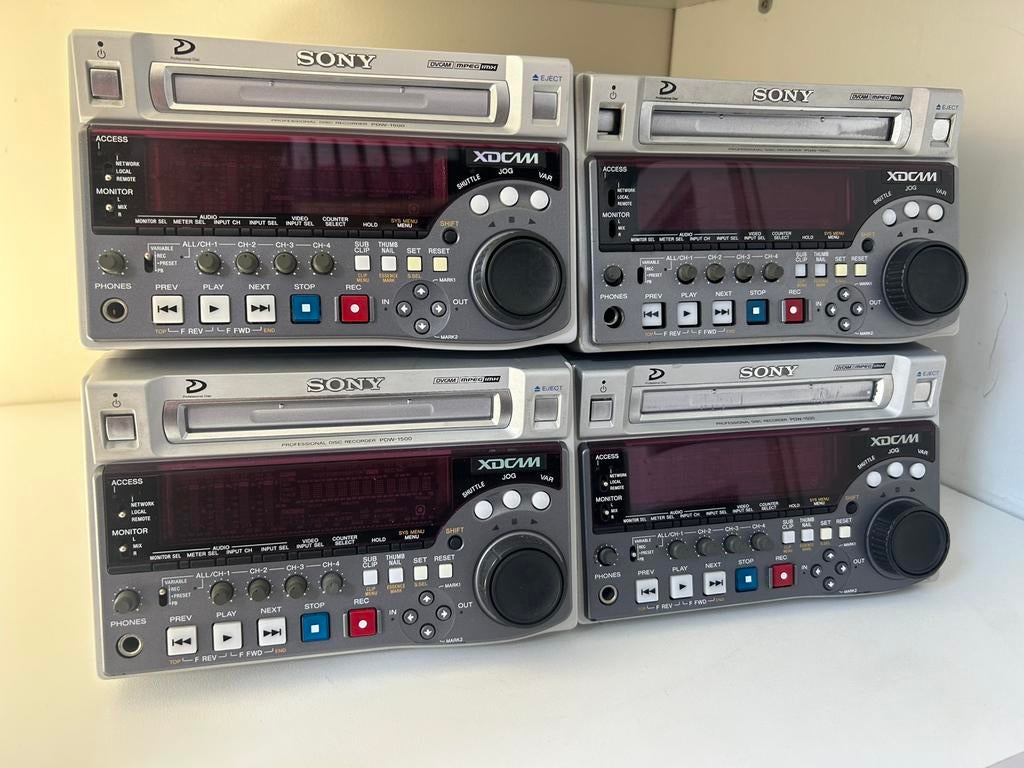 Sony professional XDCAM recorders en spelers, Ophalen of Verzenden, Zo goed als nieuw