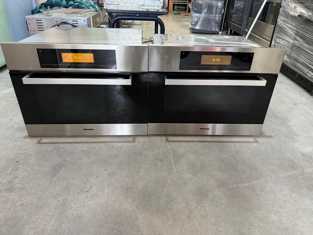 Miele Inbouw Ovenset - Zo goed als nieuw, 45 tot 60 cm, Bella, Hete lucht, Ophalen of Verzenden