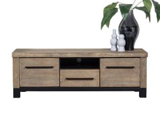 tv maeubel en  salon tafel van de serie rough, Ophalen, 100 tot 150 cm, 50 tot 100 cm, Zo goed als nieuw