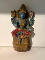 Prachtig Indisch Houtsnijwerk - Diverse Beelden, Antiek en Kunst, Houtsnijwerk, Ophalen of Verzenden, Handgemaakt, 20 - 50 cm