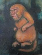 Vrouw met Aap Woman and Monkey erotiek Stijl Pat Andrea, Ophalen of Verzenden