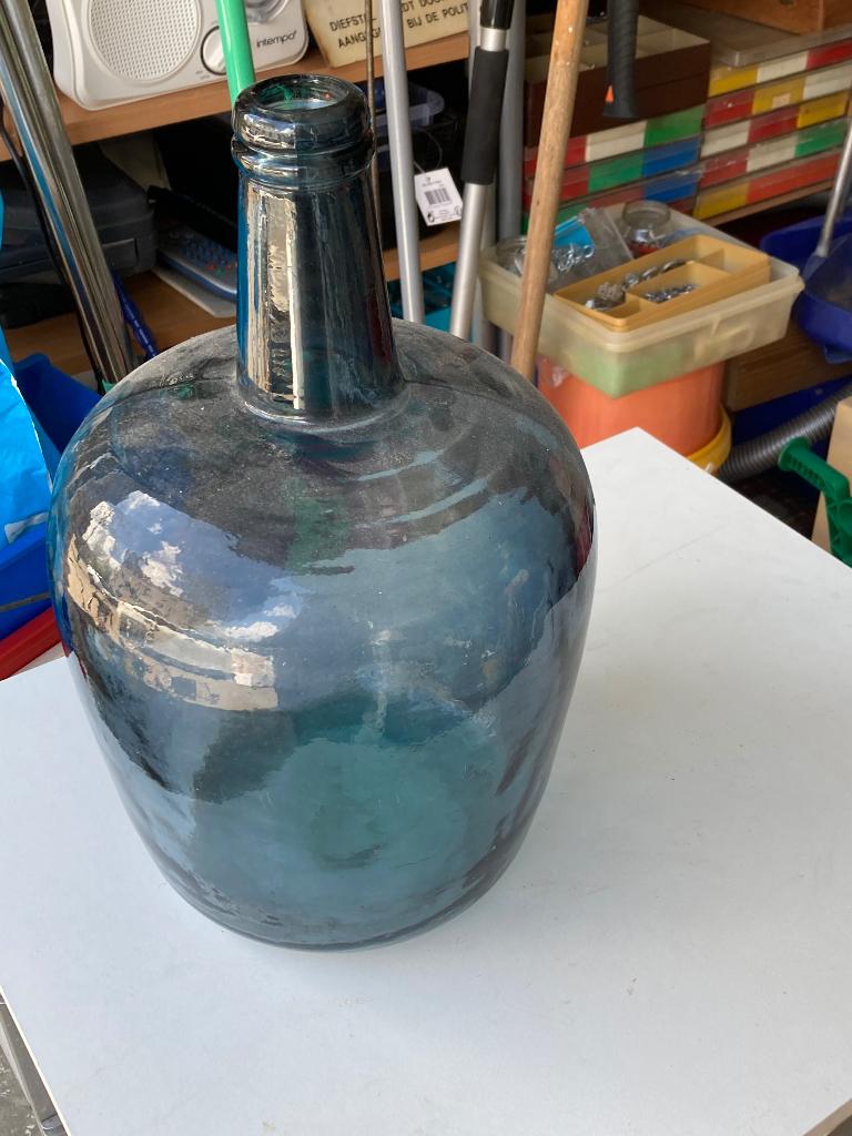 Vaas, Huis en Inrichting, Woonaccessoires | Vazen, Ophalen, Overige kleuren, Minder dan 50 cm, Glas