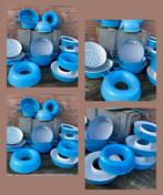 Mooi lot. Deens blauw emaille, Ophalen