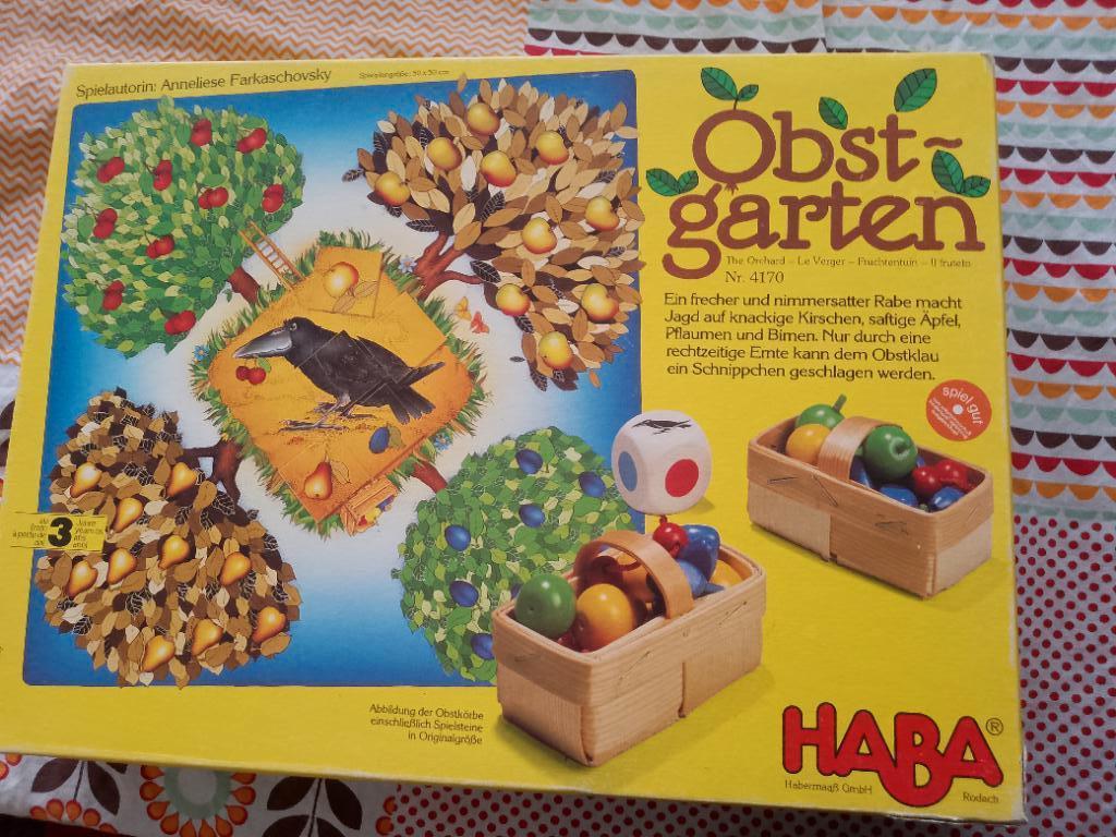 Obst Garten  spel met appels peren pruimen kersen, Ophalen of Verzenden