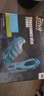 Nieuwe dames fietsschoenen mt 40 - Crivit Sports, Fietsen en Brommers, Fietsaccessoires | Fietskleding, Schoenen, Nieuw, Ophalen of Verzenden