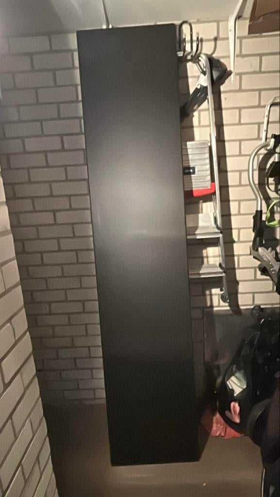 IKEA REINSVOLL deur antraciet 50x229 cm (incl. scharnieren), Ophalen, Minder dan 80 cm, 215 cm of meer, Binnendeur