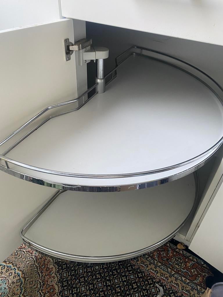 Hoekkas systeem, Huis en Inrichting, Badkamer | Badkamermeubels, Overige typen, Zo goed als nieuw, Minder dan 100 cm, 25 tot 50 cm