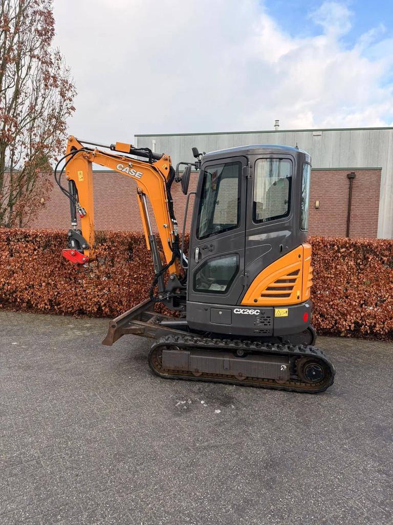 Case CX26C (bj 2022), Graafmachine