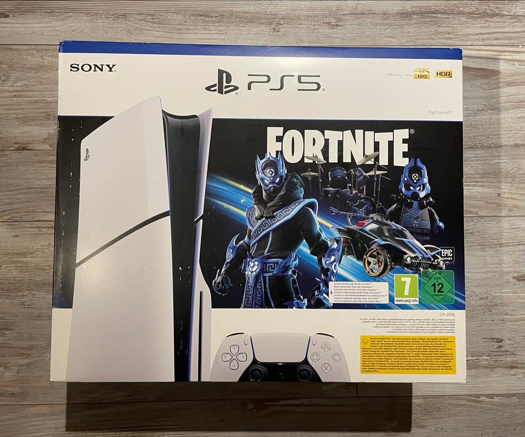 Sony PlayStation 5 | Slim Disc Edition | PS5 Fortnite Bundle, Spelcomputers en Games, Spelcomputers | Sony PlayStation 5, Ophalen of Verzenden