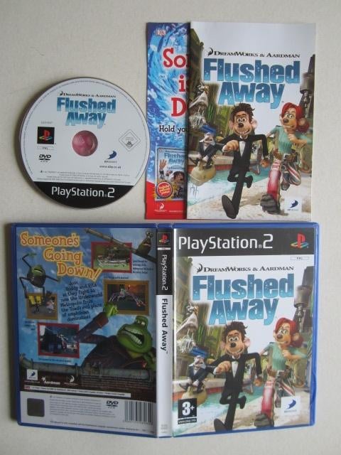 Flushed Away PS2 Playstation 2, Spelcomputers en Games, Games | Sony PlayStation 2, 1 speler, Nieuw, Ophalen of Verzenden, Vanaf 3 jaar