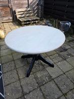 Ronde eettafel, Huis en Inrichting, Tafels | Eettafels, Ophalen, Gebruikt, Rechthoekig, 50 tot 100 cm