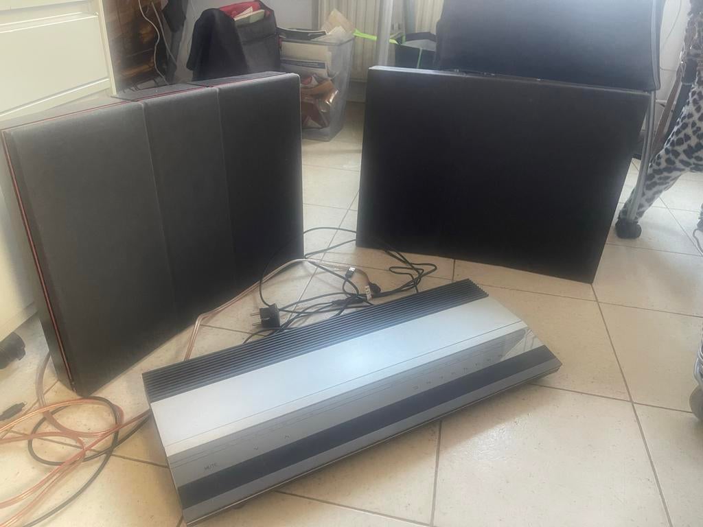 B&O Versterker met Boxen - BeoMaster 2000, Audio, Tv en Foto, Versterkers en Receivers, Gebruikt, Ophalen, Overige merken, Minder dan 60 watt