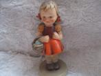 antieke Hummel meisje met rugzak, Verzamelen, Beelden en Beeldjes, Ophalen of Verzenden, Gebruikt, Hummel