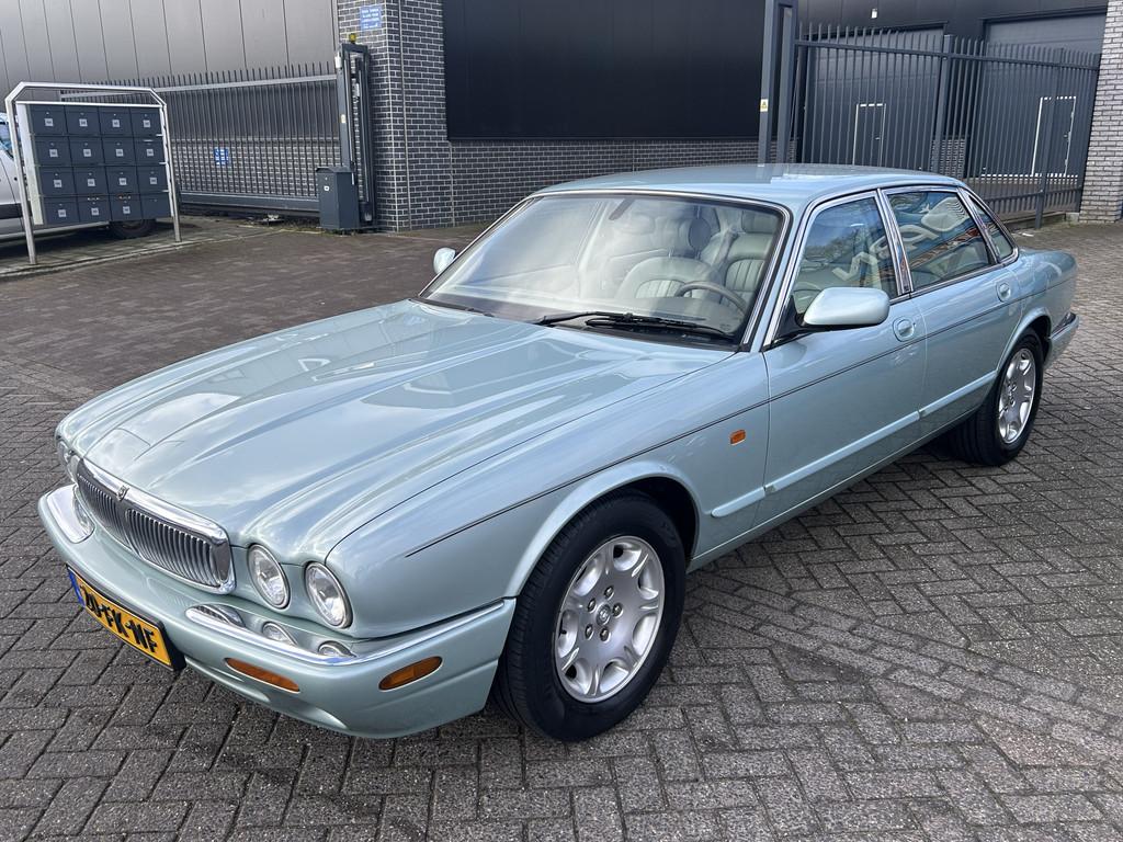 Jaguar Sovereign 4.0 V8 Zeer Goede Staat Blijvende Youngtime, Auto's, Automaat, Achterwielaandrijving, Bedrijf, Groen
