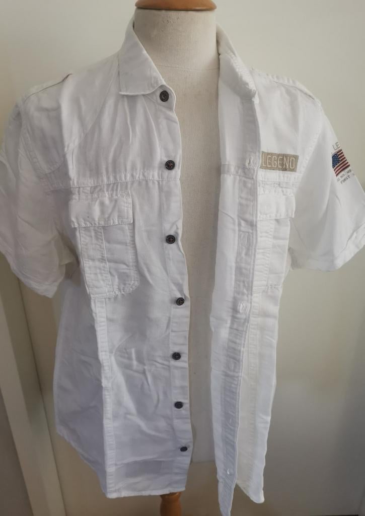 PME LEGEND Shirt maat 2XL, Verzenden, Wit, Zo goed als nieuw, Overige halswijdtes