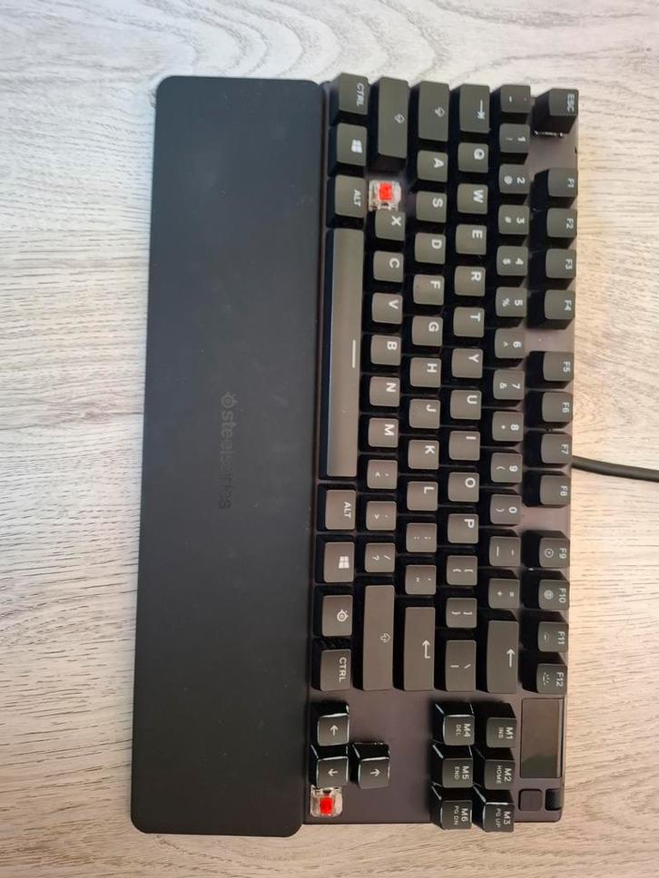 SteelSeries Apex Pro TKL 7 Gaming Toetsenbord, Computers en Software, Toetsenborden, Zo goed als nieuw, Qwerty, Bedraad, Gaming toetsenbord