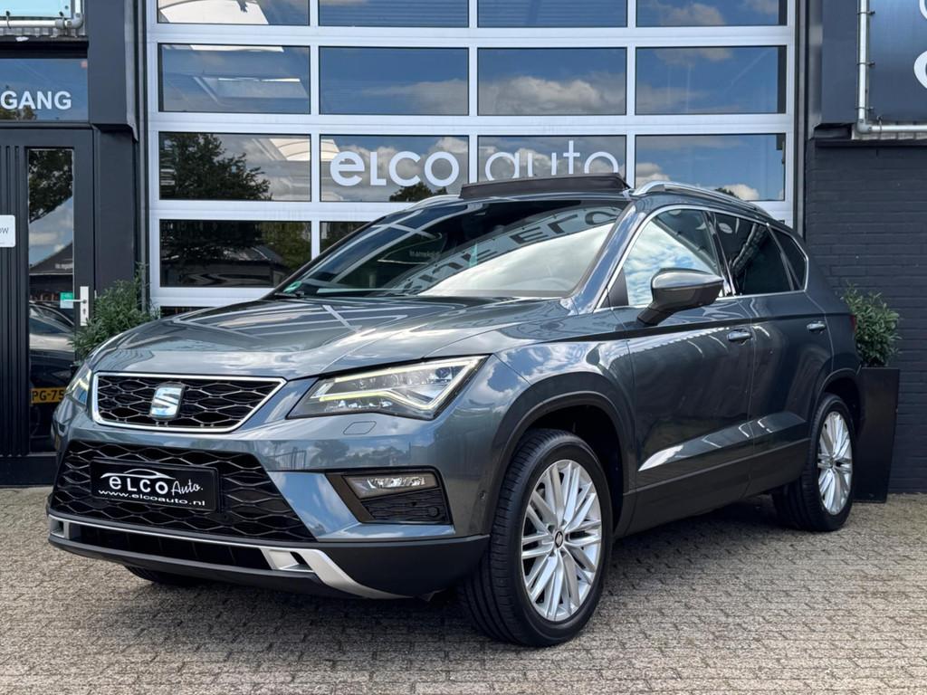 SEAT Ateca 1.5 TSI 4DRIVE Xcellence Business/ Pano / Trekhaa, Auto's, Seat, Automaat, 15 km/l, Zwart, 4 cilinders
