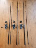 Karperset Fox molens Sonik hengels en sonik foudraal, Ophalen, Zo goed als nieuw, Complete set