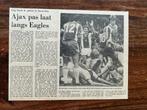 Voetbal krantenartikel Ajax Go Ahead Eagles augustus 1979, Ophalen of Verzenden, Knipsel(s)