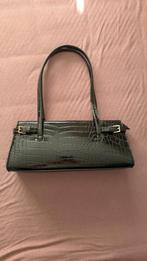 Zwarte krokodillenprint schoudertas van Rita Ora Primark, Ophalen of Verzenden, Zo goed als nieuw, Zwart, Schoudertasje