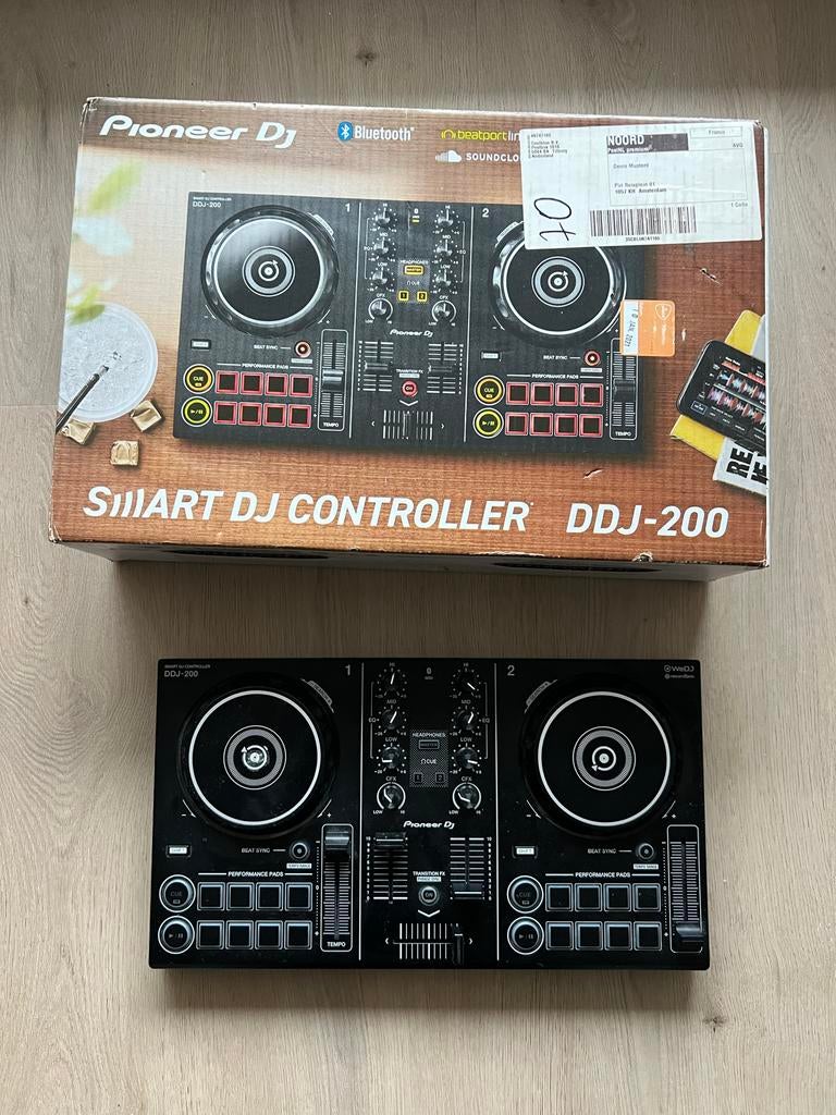 Pioneer DJ DDJ-200 Smart DJ Controller - Zo Goed Als Nieuw!, Muziek en Instrumenten, Dj-sets en Draaitafels, Ophalen of Verzenden