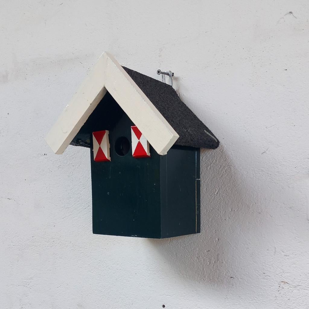 Nieuw vogelhuisje/broedhuisje., Dieren en Toebehoren, Vogels | Hokken en Kooien, Ophalen, Nieuw, Hout, Broedkooi of Kweekkooi