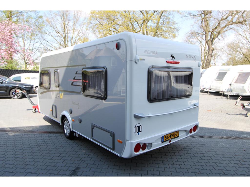 Eriba Nova Light 442 Mover-Luifel-EnkeleBedden, Caravans en Kamperen, Standaardzit, Bedrijf, Tot en met 3, Overige typen