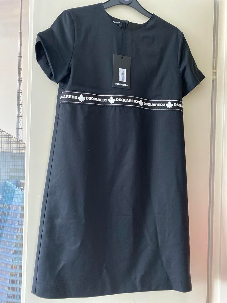 Zwart jurkje DSQUARED2 maat 158/164, Ophalen of Verzenden, Nieuw, Meisje, Jurk of Rok