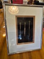 Ingelijste antieke Chinese medische instrumenten, Antiek en Kunst, Ophalen of Verzenden