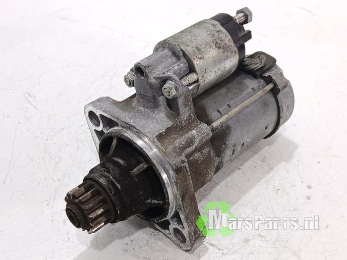 Startmotor van een Volkswagen Golf, Gebruikt, -, Volkswagen, -