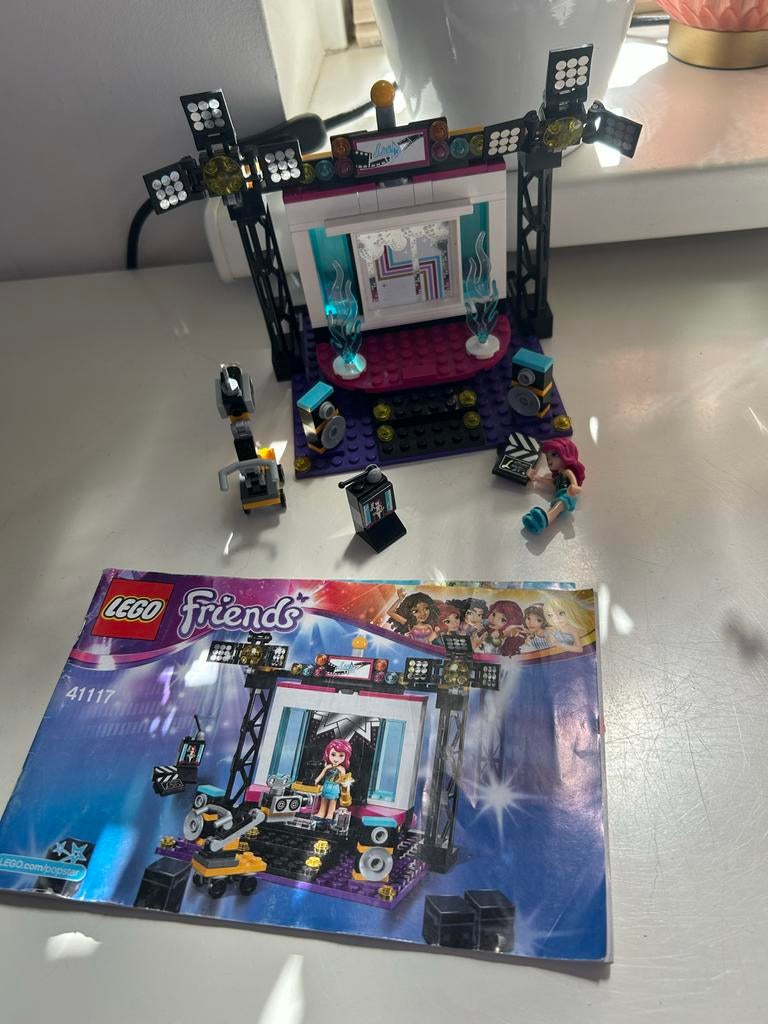 Lego Friends Popster Show 41117 - Complete Set, Ophalen of Verzenden, Zo goed als nieuw, Complete set, Lego