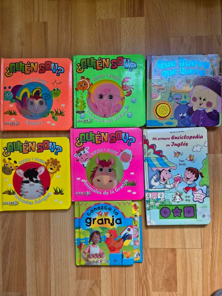 Spaanse kinderboeken, Ophalen, Zo goed als nieuw, 3 tot 4 jaar