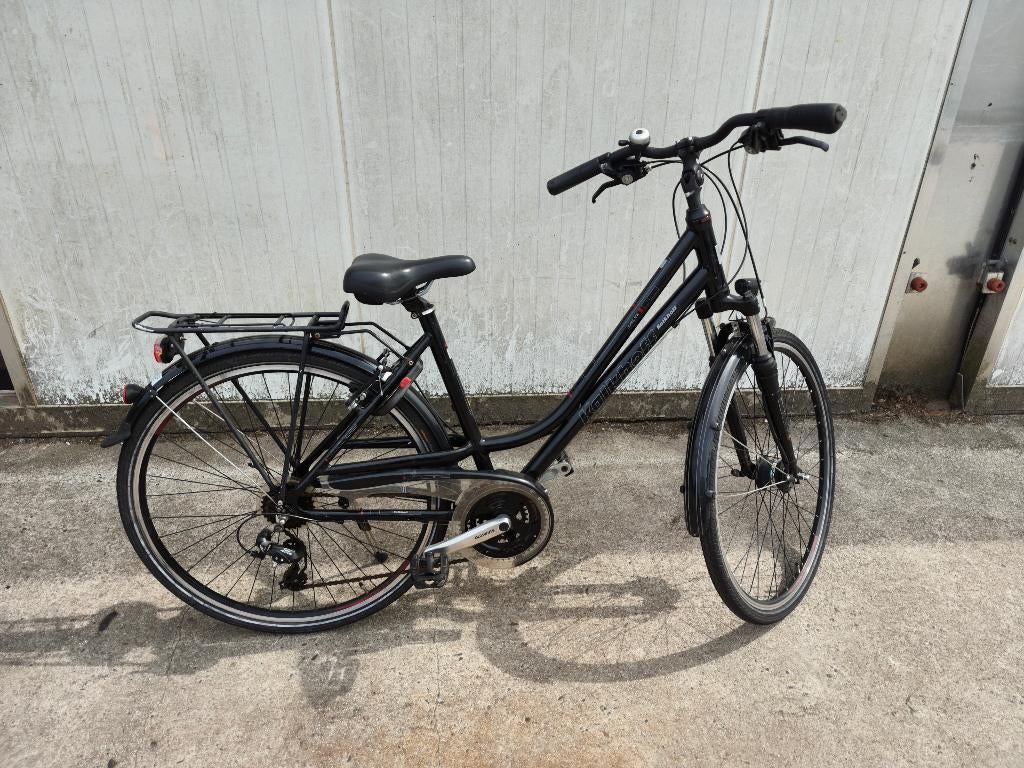 damesfiets kalkhof jubilee 21 v, Gebruikt, Velgrem, Versnellingen, 50 tot 53 cm