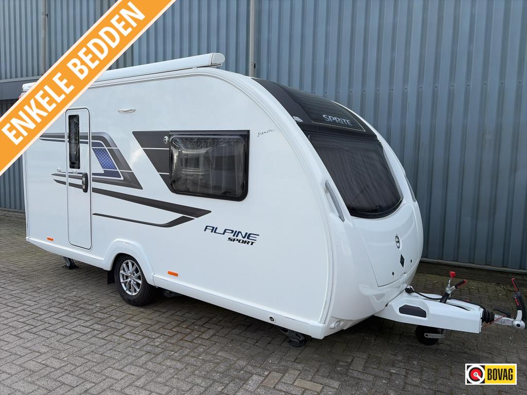 Sprite Alpine Sport 420 CT Mover/Luifel/Fietsdr., Standaardzit, Schokbreker, Tot en met 2, Bedrijf